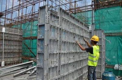 建筑施工安装铝模板多少钱一平方?
